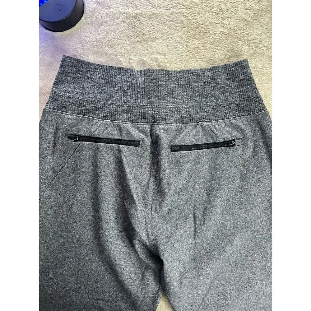 Athleta Women's Venice Jogger Pants Size S Heather Gray Casual Drawstring - Picture 9 of 10